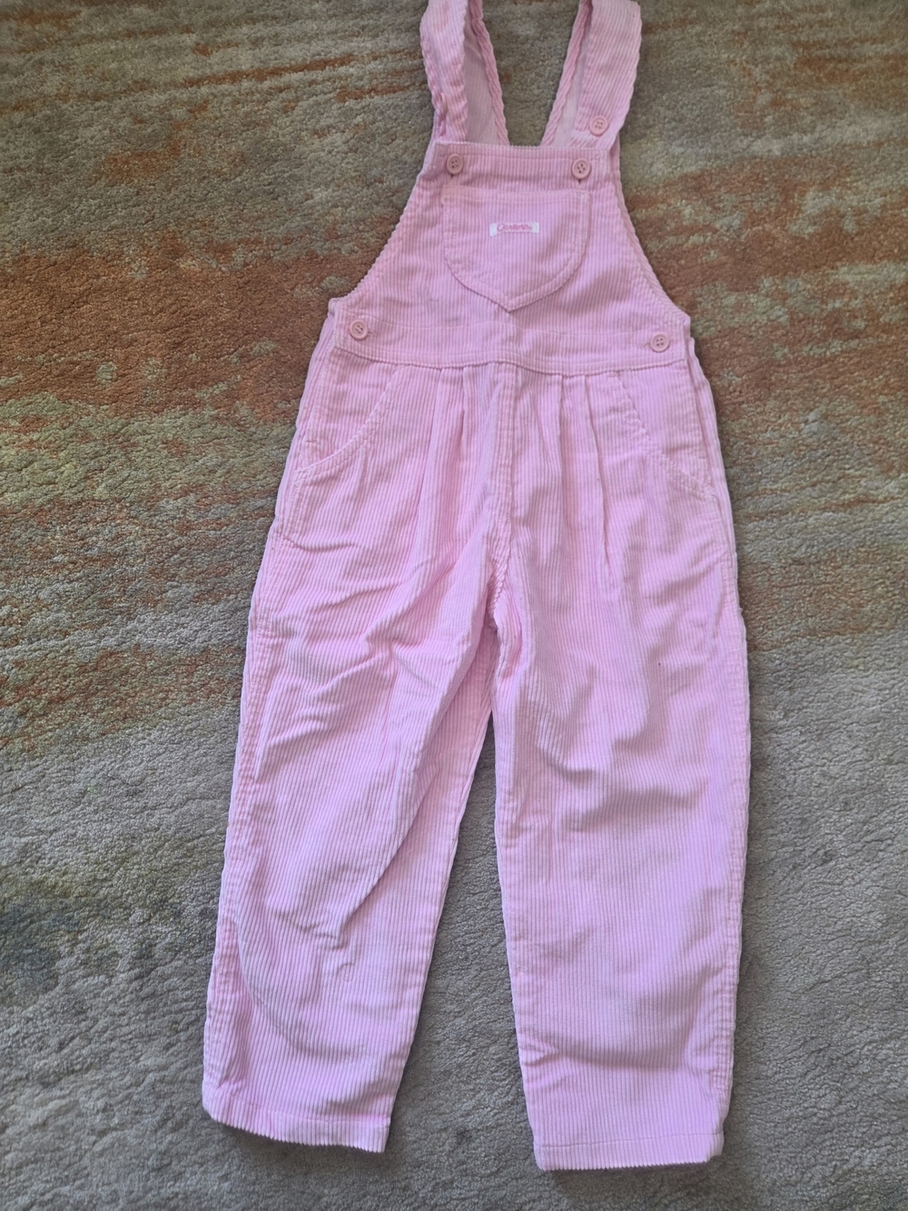 Two Vintage 1995 Carter's Kids Overalls *READ DESCRIPTION AND SEE ALL PHOTOS* - Picture 8 of 13
